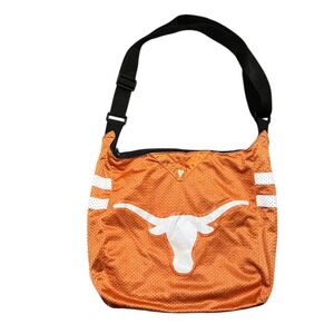 Texas Longhorns NCAA Littlearth  FAN•DOM U Crossbody Bag Orange Mesh Jersey UT‎